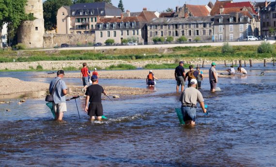 Concours de pêche à la jambière