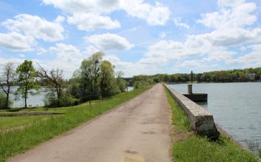 Travaux Digue étang de Baye / Vaux